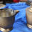 Thumbnail: Vintage silver plate creamer and sugar bowl marked Sheets R-S Co. 1875  1102 ap
