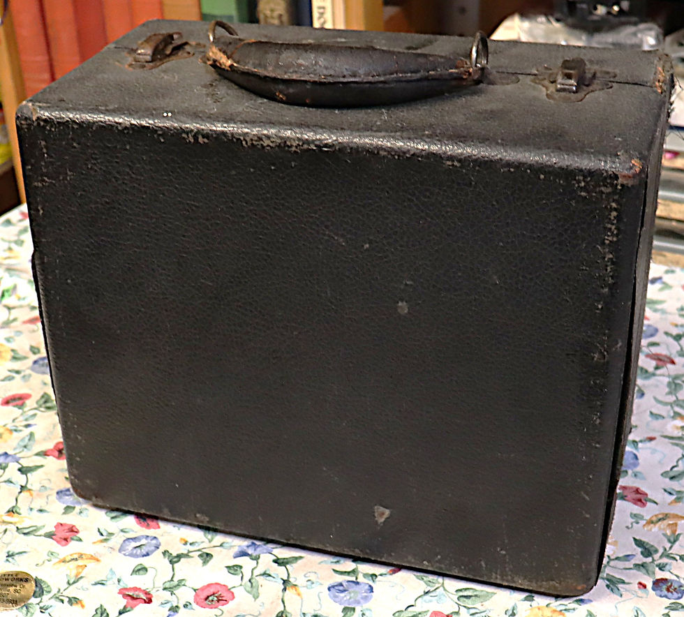Thumbnail: Vintage Stenotype machine Master model 4  with case Stenotype Company LaSalle Ex