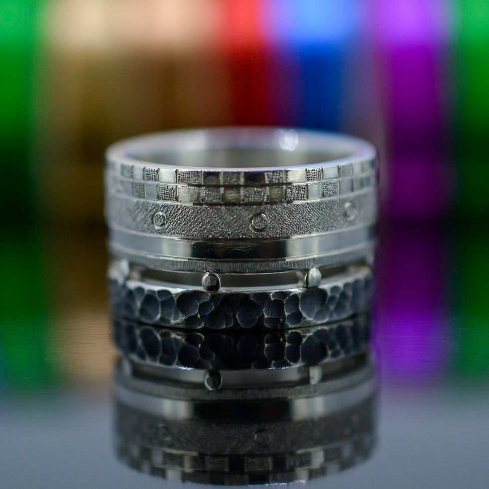 Thumbnail: Engraved unisex Ring