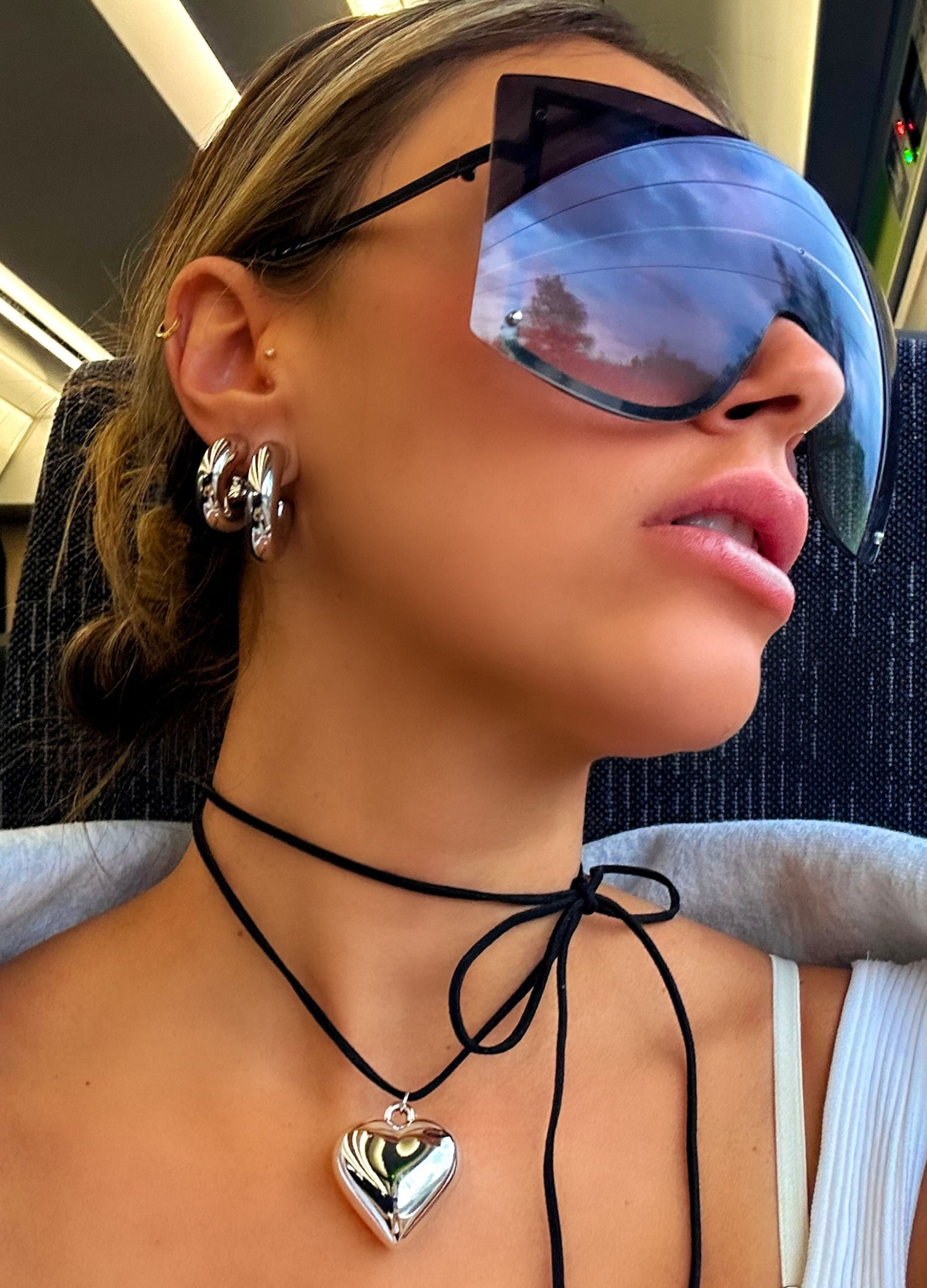 ARGOLA TUBO PRATEADA P