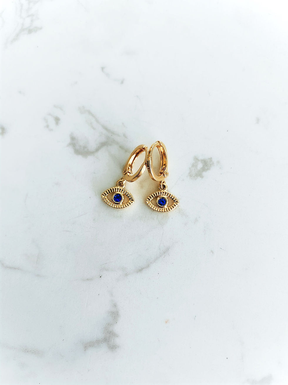 Miniatura: MINI ARGOLA OLHAR OURO
