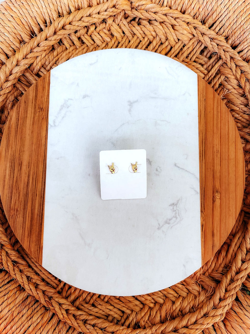 Miniatura: BRINCO YOU ROCK OURO 18K