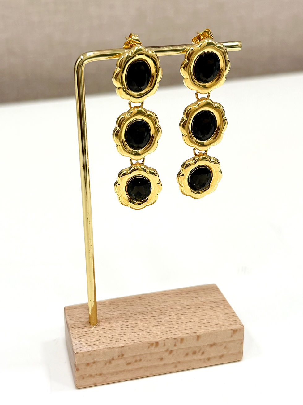 Miniatura: BRINCO BOHO CHIC PRETO