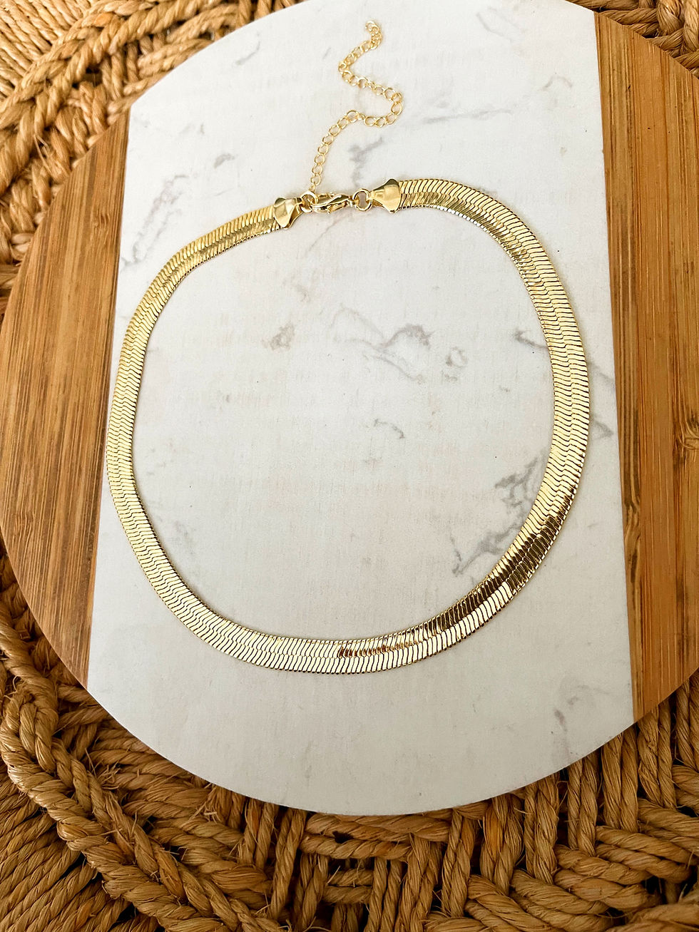 Miniatura: COLAR MASTER FITA DOURADO