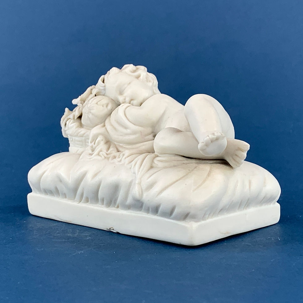 Thumbnail: Parian Figure of a Sleeping Cherub