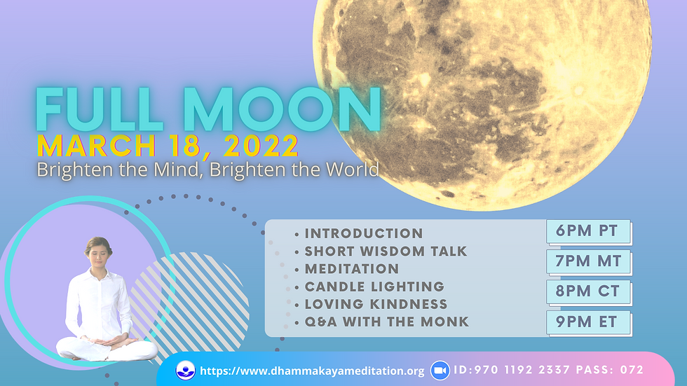 March Full Moon Meditation 