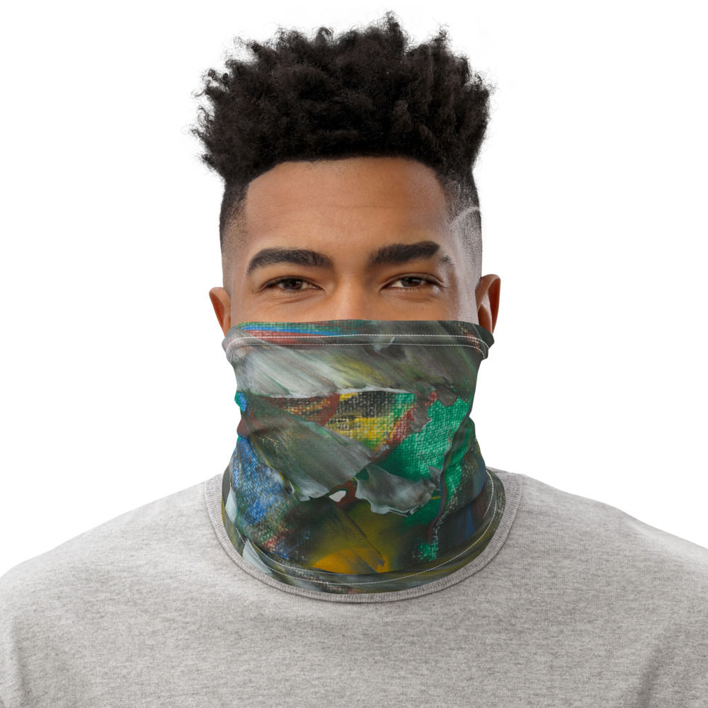 Cynthia Verna's Painting on your Neck Gaiter ! 