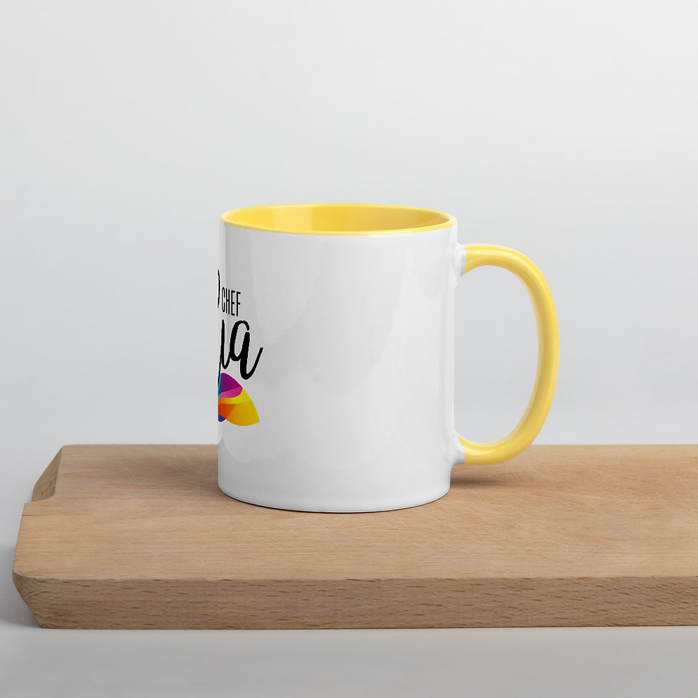 Thumbnail: Chef Thia Mug with Yellow Inside