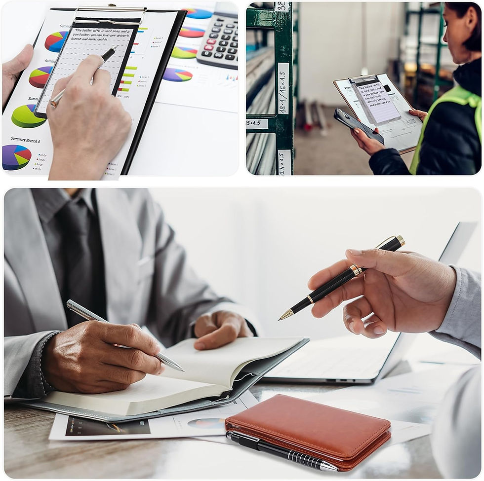 Thumbnail: Pocket Notepad Holder with Pen