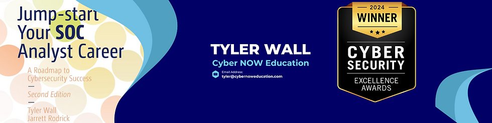 soc training tyler wall cyber now