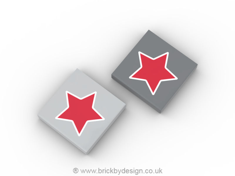 Lego WW2 Soviet Star Lego Custom Bricks