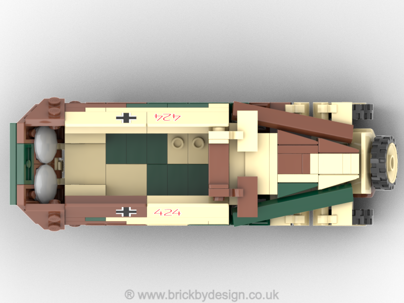 Thumbnail: Lego German WW2 Half Track Sd. Kfz. 251