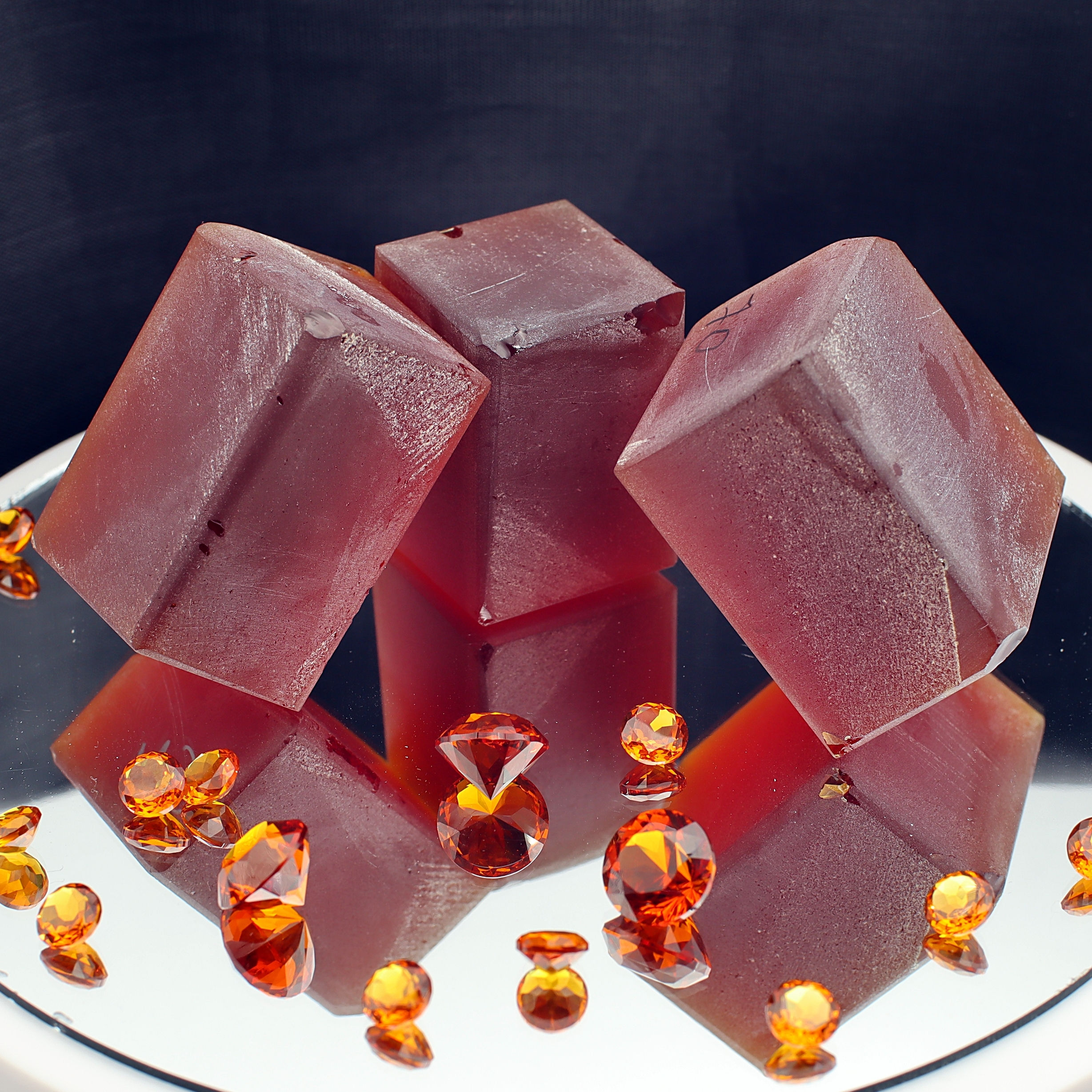 Nano Palmeira Citrine Orange Amber Raw (#CM)