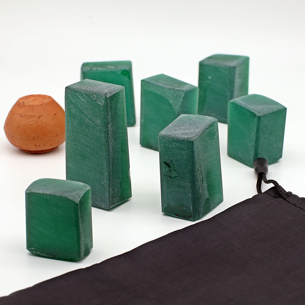 Nano Crystal Emerald Green Light Raw (#GL)