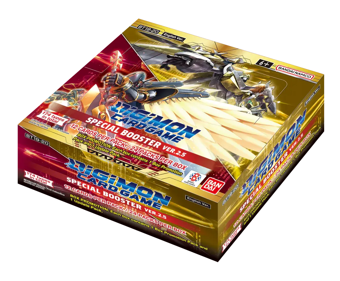 Digimon Card Game - Special Booster Ver. 2.5 (BT19-20) - Booster Box (24 Packs)