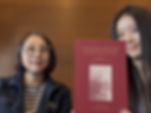 (L-R): Zhang Qin and Chenyan Wang