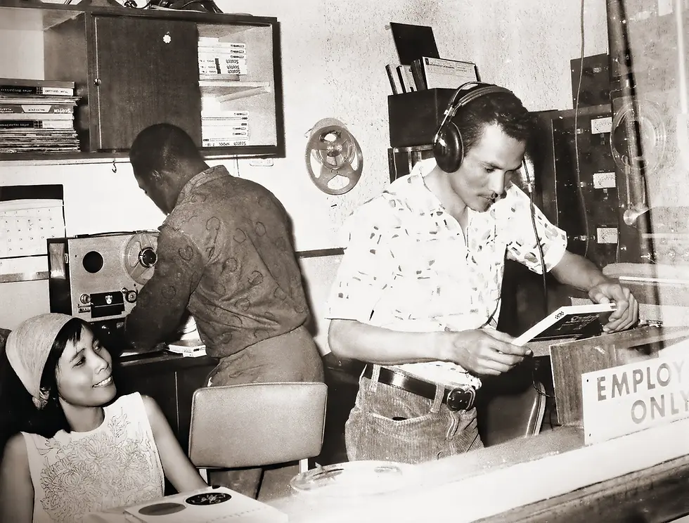 Miss Pat and husband Randy in Studio 17. Image sourced from: Flaunt Magazine.