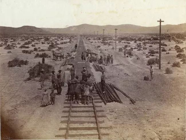 Photo: End of Track, Alfred A. Hart