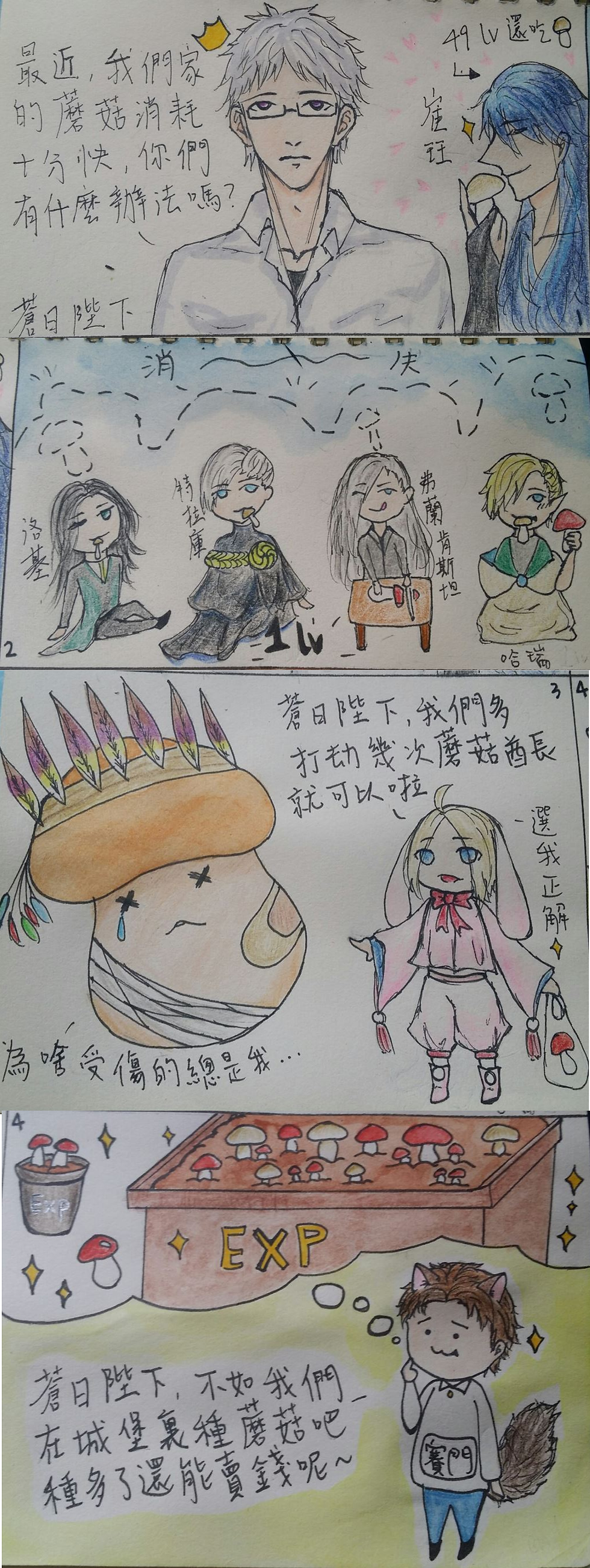 關於經驗蘑菇