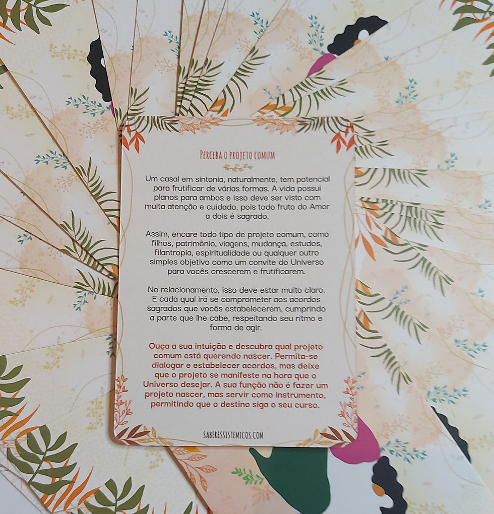 Miniatura: Saberes Sistêmicos na Vida Amorosa