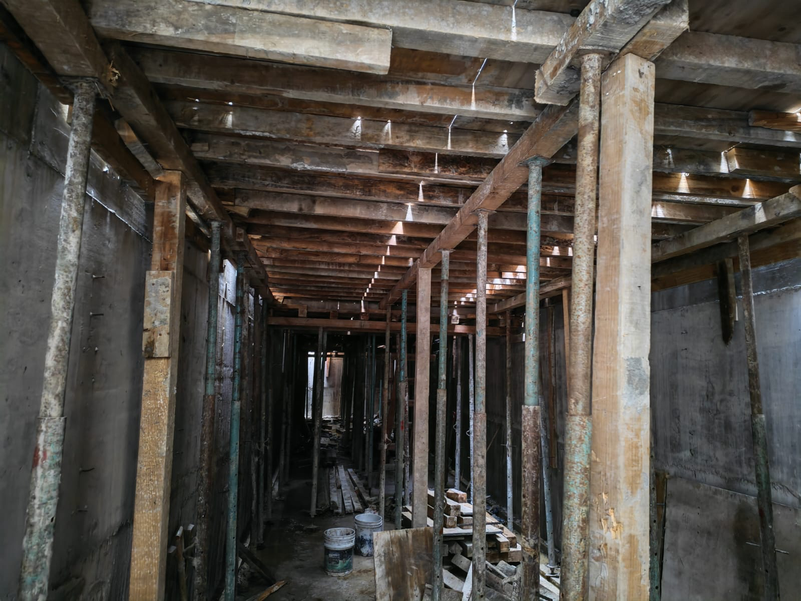 Formwork and shoring at NAYARI in July