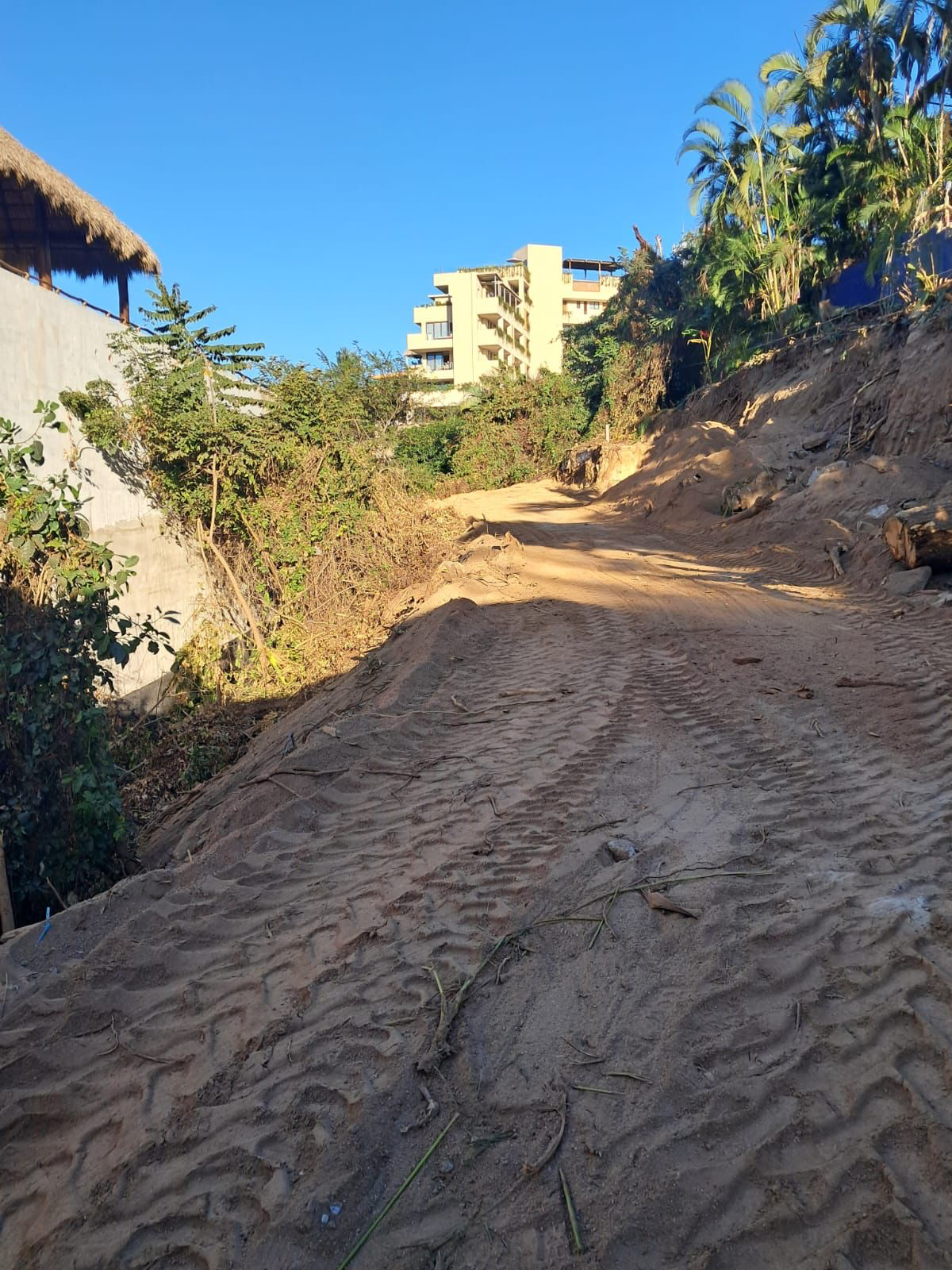 Initial clearing and earthwork at NAYARI in February