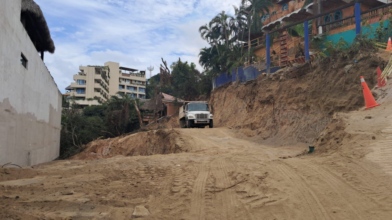 Expanded working platform at NAYARI in March