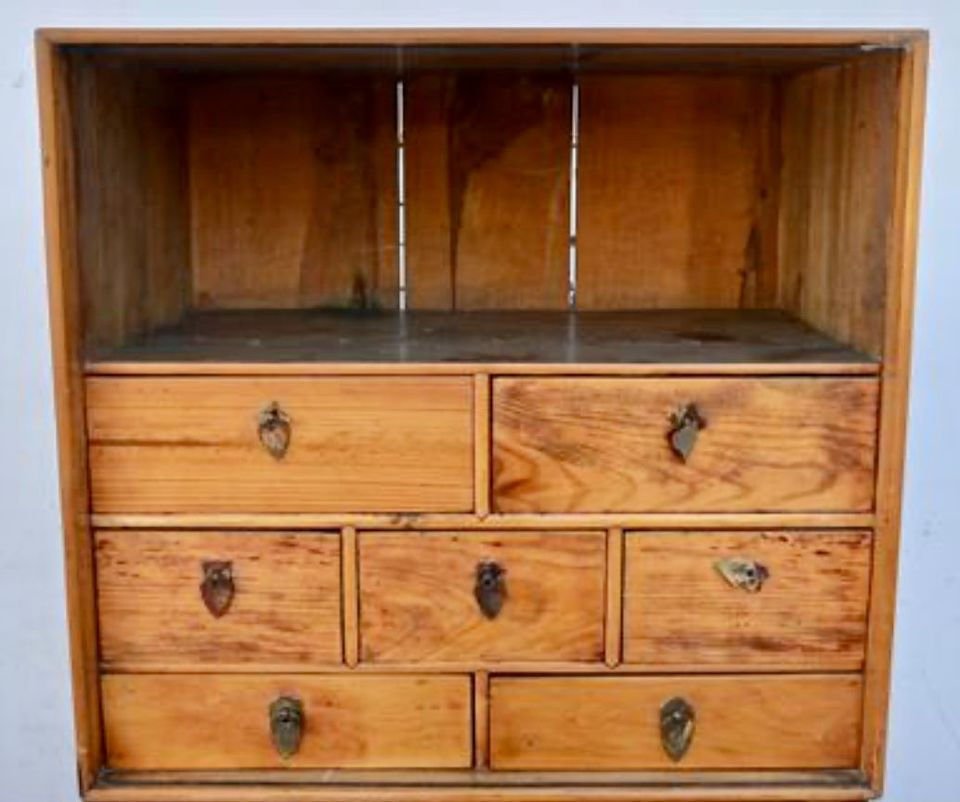 Thumbnail: Circa 1910 Antique Chinese pine cabinet
