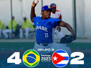 PanAm'2023 | Brasil beat Cuba 4-2 in Group B of the tournament