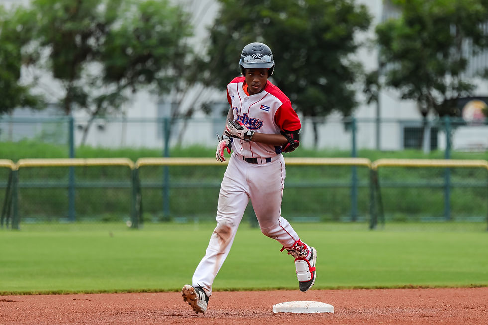 Sean M. García decidió desde el primer inning con su tercer cuadrangular del torneo. (Foto por WBSC)