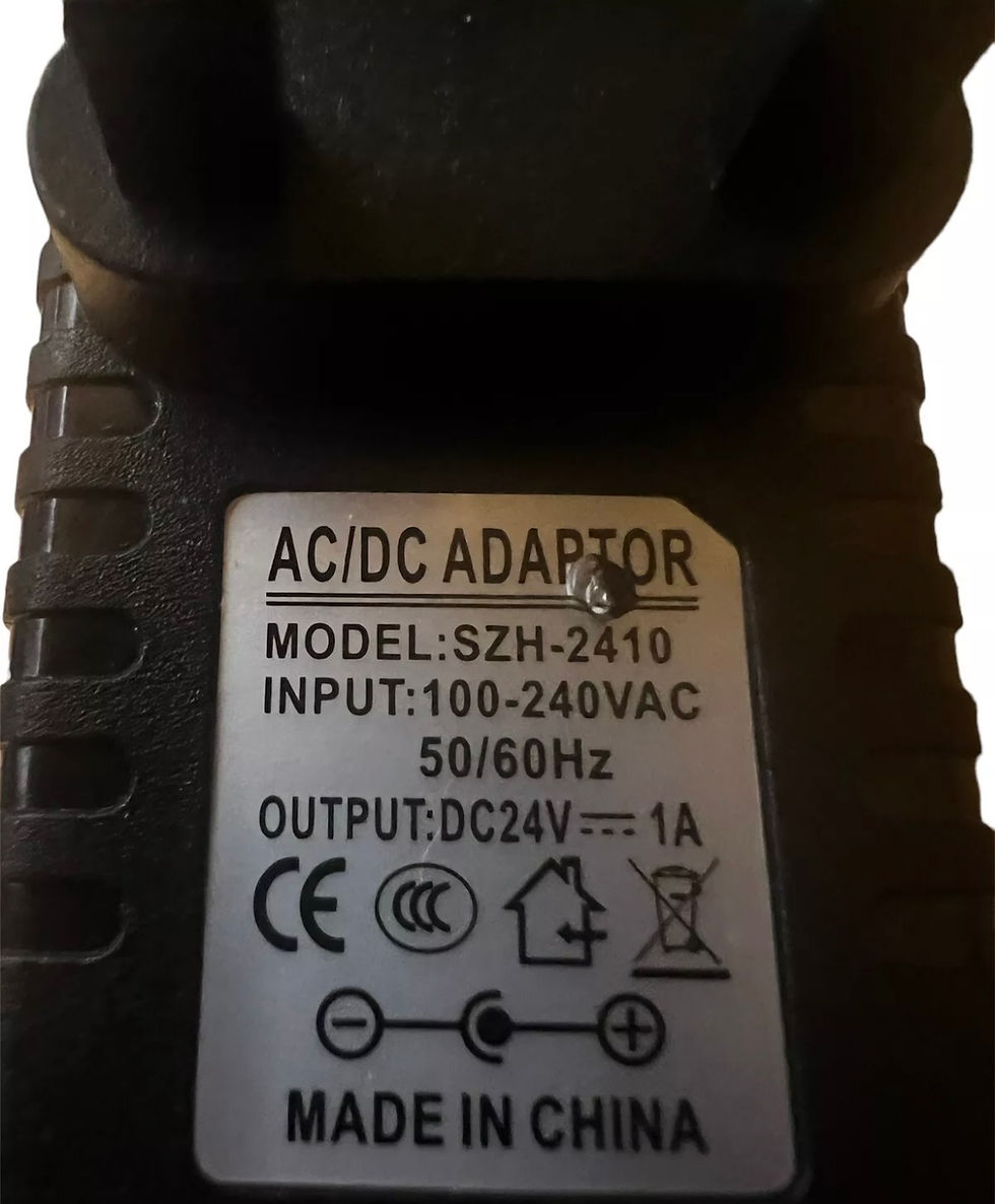 Thumbnail: 24V 1A Power Supply AC To DC UK Plug Supply Adapter
