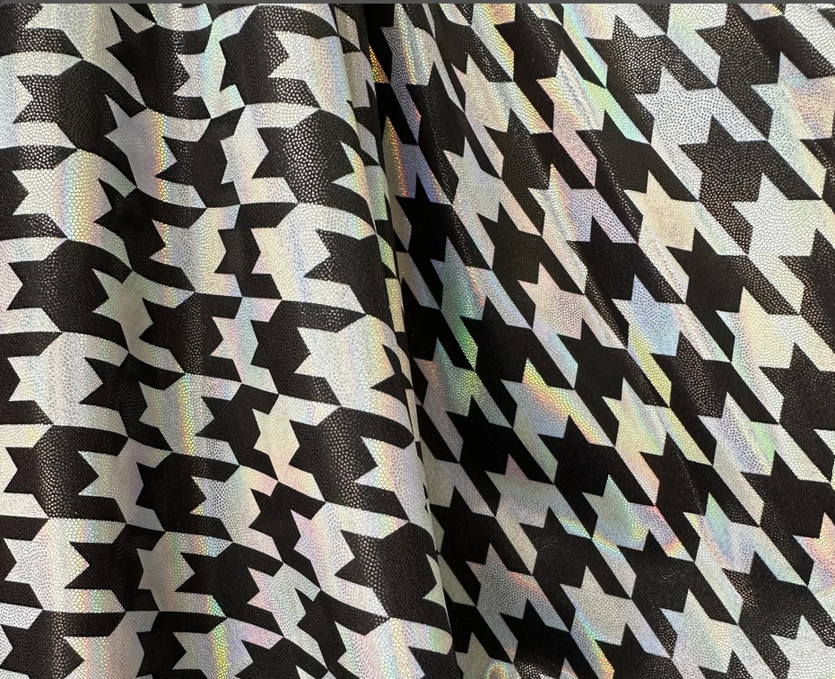 Metallic Houndstooth