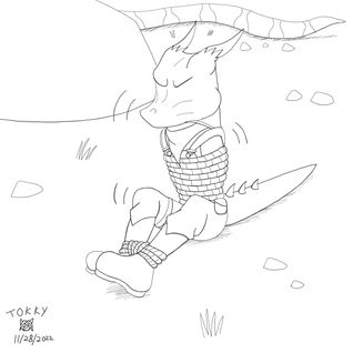 Boots Bound and Wedgied Lineart.jpg