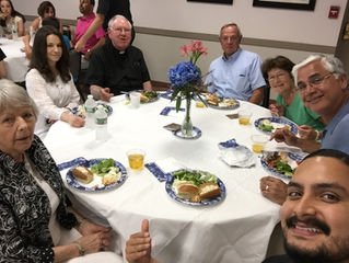 Welcome Back for Fr. Jack Schrader