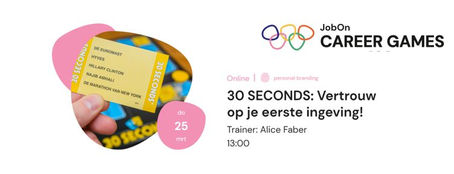 Insprerende workshop voor werkzoekenden