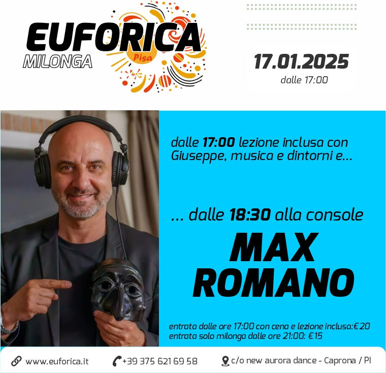 Euforica con Max Romano