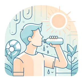 Caldo e idratazione