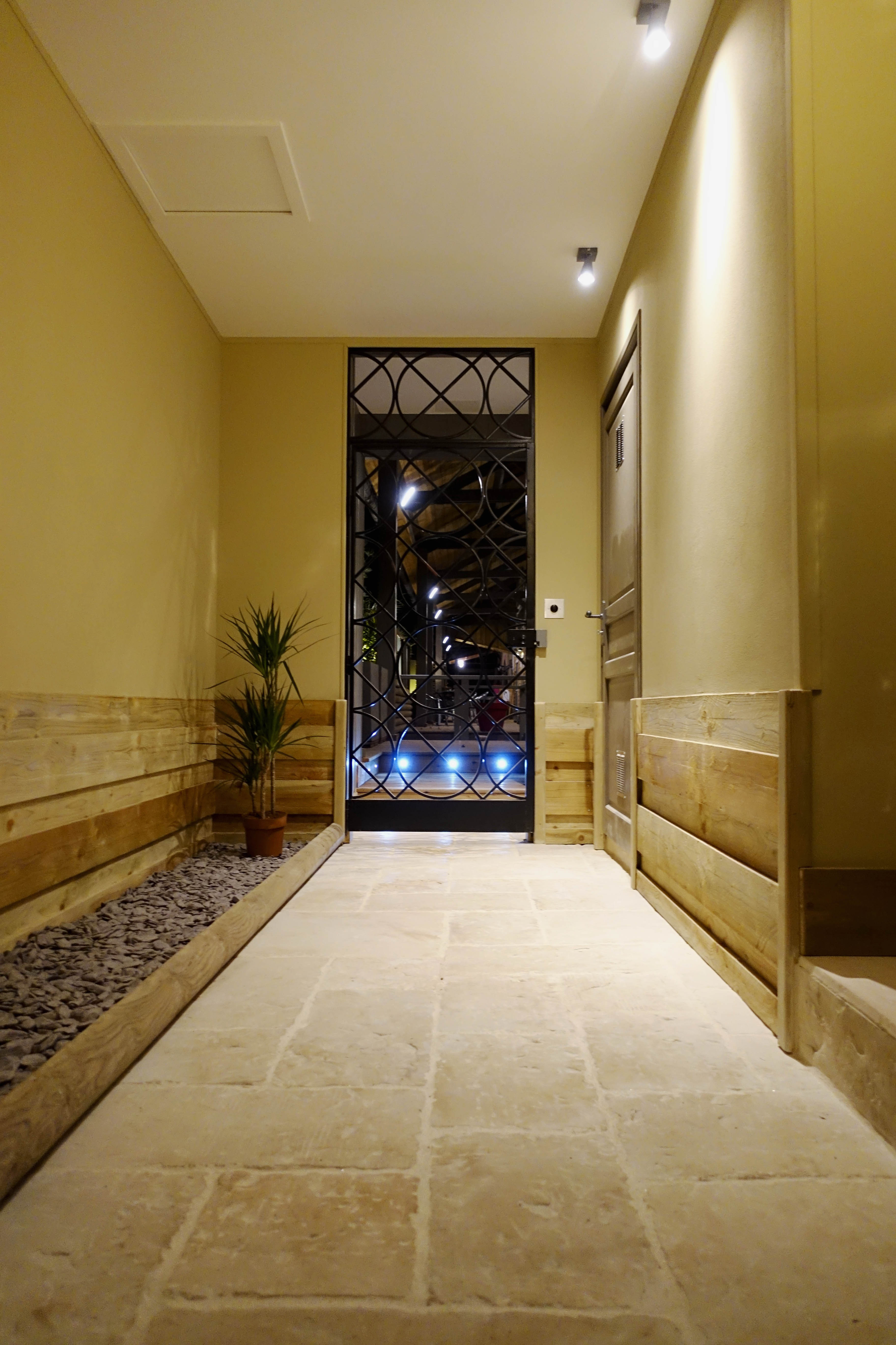 entrée sécurisée