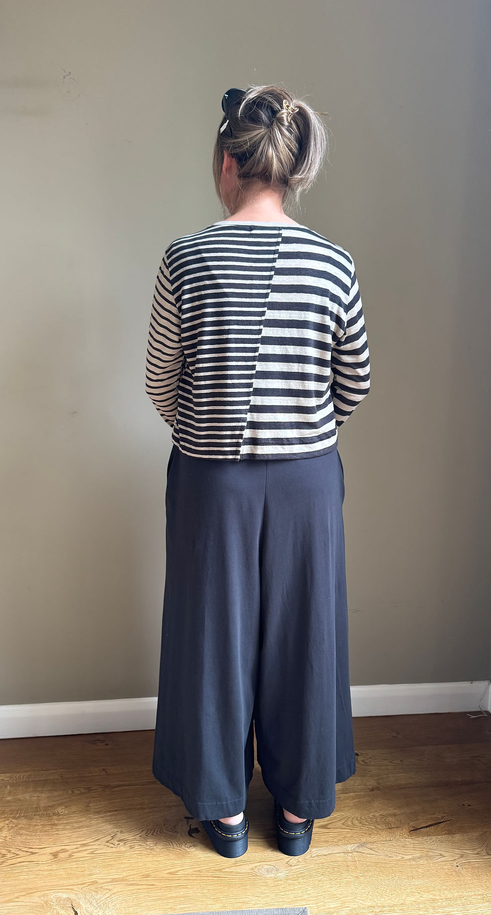 Thumbnail: Mama B Fine Jumpsuit Antracite