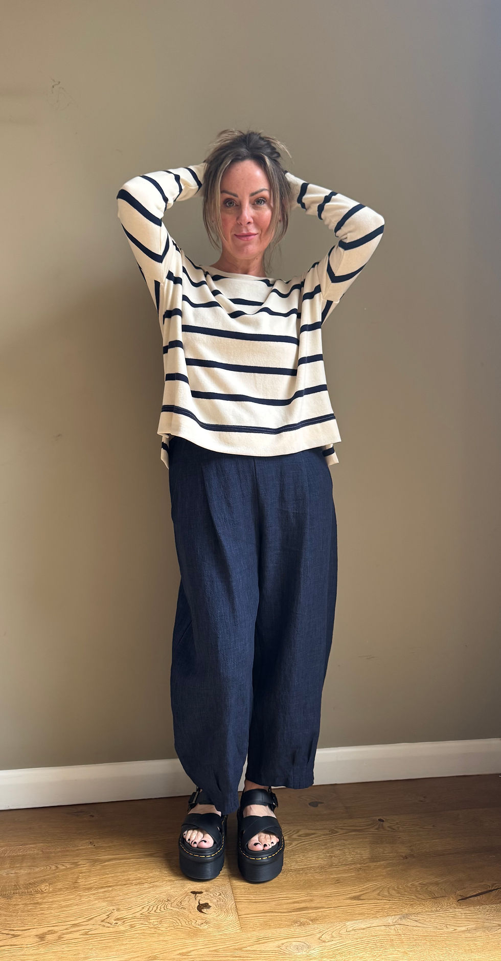 Thumbnail: Mama B Bianco Pant 