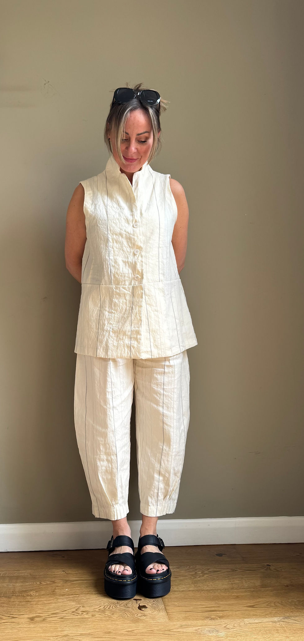 Thumbnail: Mama B Bianco Pant 