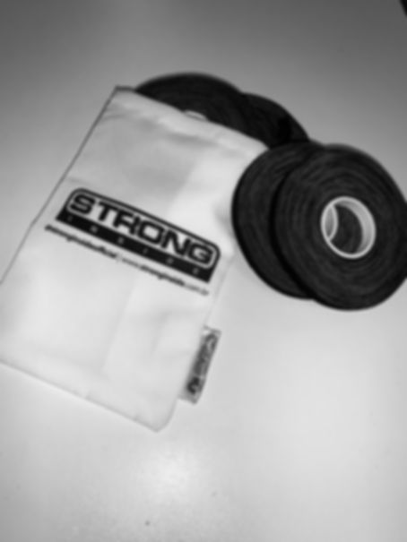 Pack com 2 Finger Tapes Black Strong Inside
