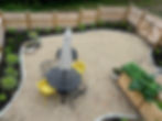 gravel patio