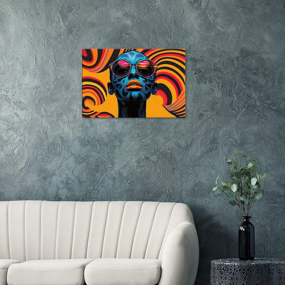 Thumbnail: Liquid Dreams V2 Canvas Art Print