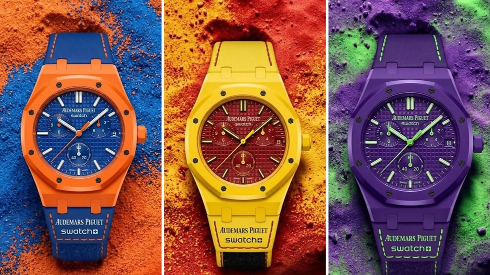 Audemars Piguet and Swatch Confirm "Royal Pop" Watch Collaboration