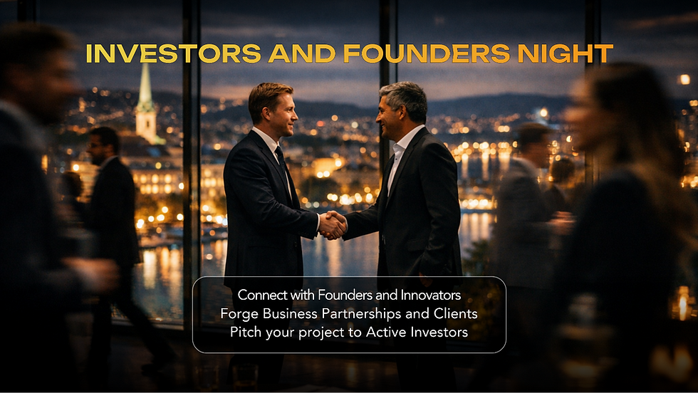 Investors and Founders Night: Zurich 2026