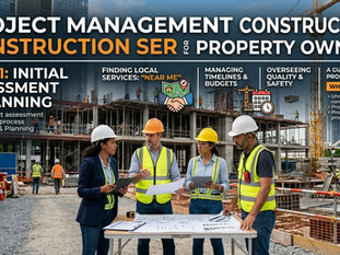 Project Management Construction Services Near Me: A Complete Guide for Property Owners