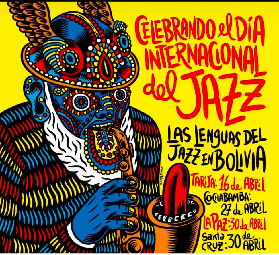 *2022* Bolivia, Jazz Day Festival with Mosa Nostra