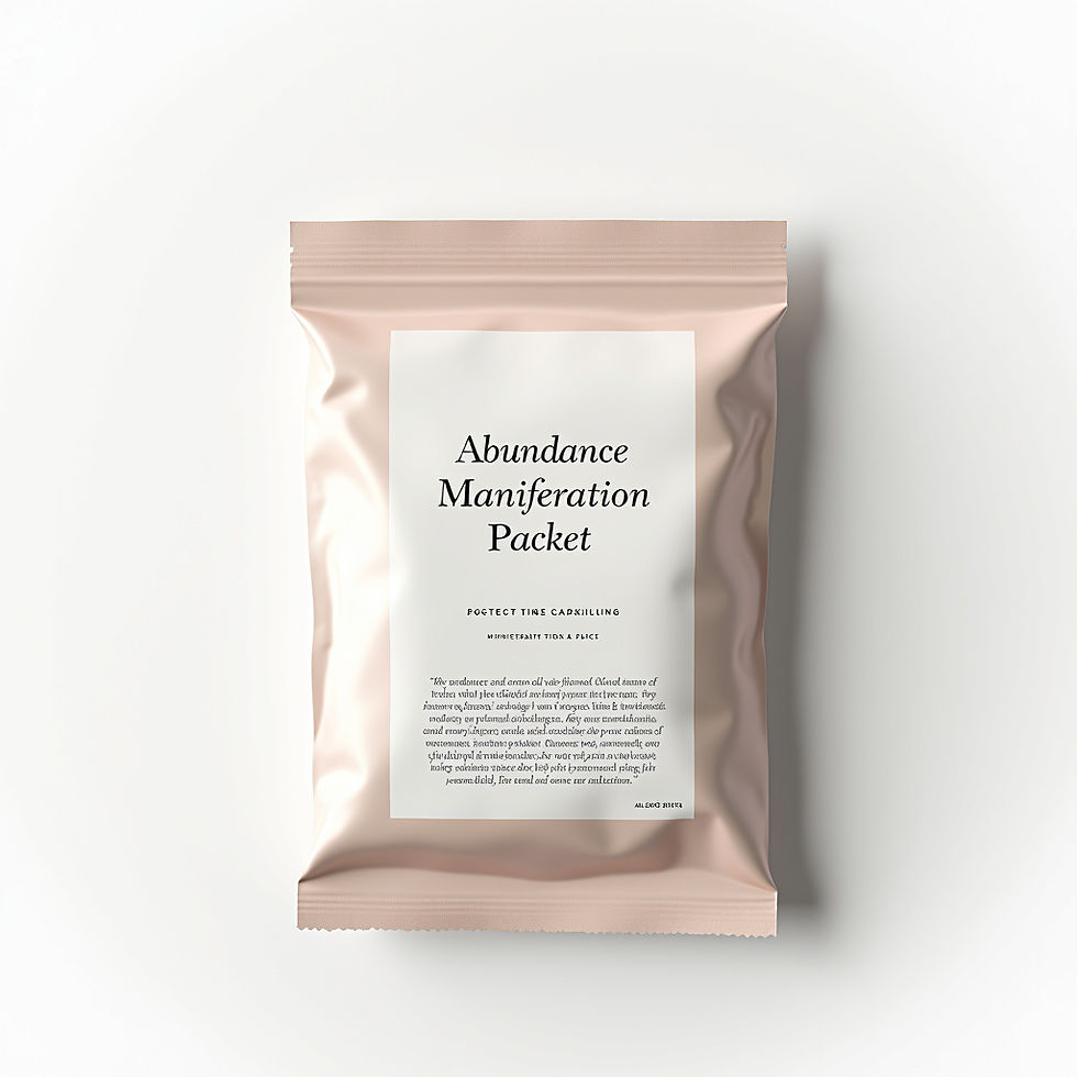 Abundance Manifestation Packet