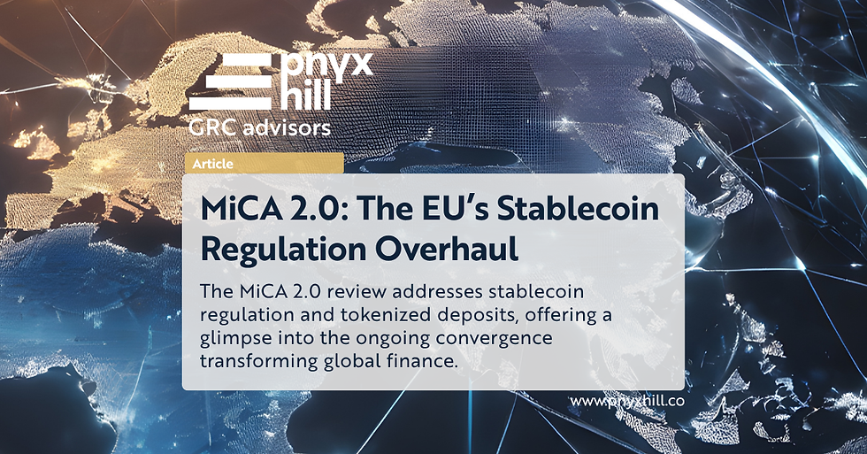MiCA 2.0: Exploring the EU's Comprehensive Stablecoin Regulation and Its Impact on Global Finance Transformation.
